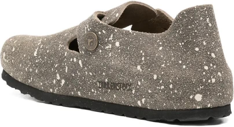 Birkenstock 1774 x SONG FOR THE MUTE loafers met gespikkeld suède Grijs - Foto 3
