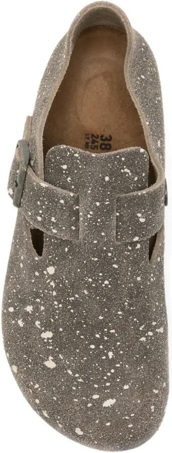 Birkenstock 1774 x SONG FOR THE MUTE loafers met gespikkeld suède Grijs - Foto 4