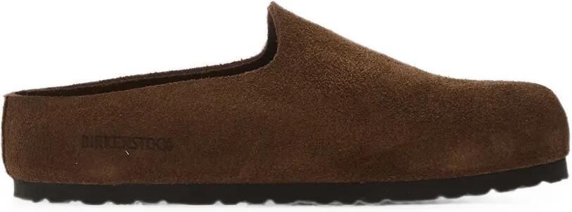 Birkenstock Amsterdam suède sneakers Bruin