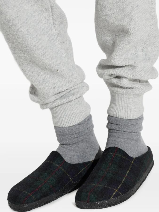 Birkenstock Amsterdam Wrapped Dip geruite muiltjes Zwart - Foto 2