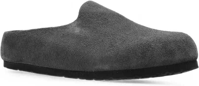 Birkenstock Amsterdam Wrapped suède muiltjes Grijs - Foto 4