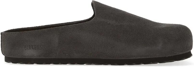 Birkenstock Amsterdam Wrapped suède slip-on muiltjes Grijs