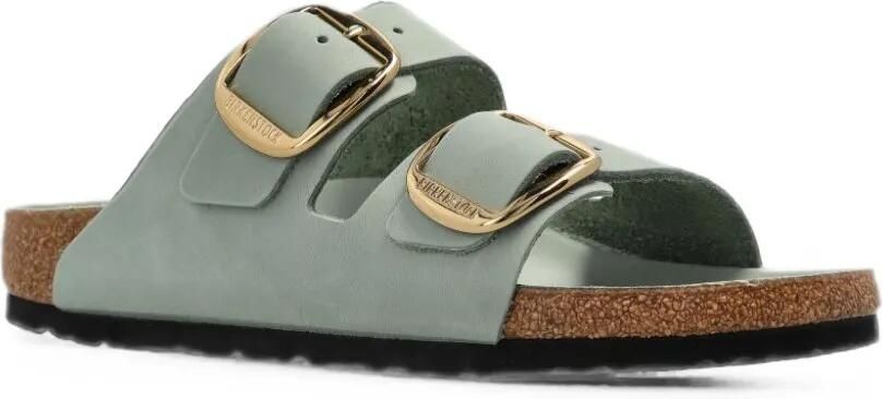 Birkenstock Arizona Big Buckle leren sandalen Groen - Foto 4