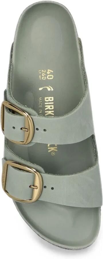 Birkenstock Arizona Big Buckle leren sandalen Groen - Foto 3