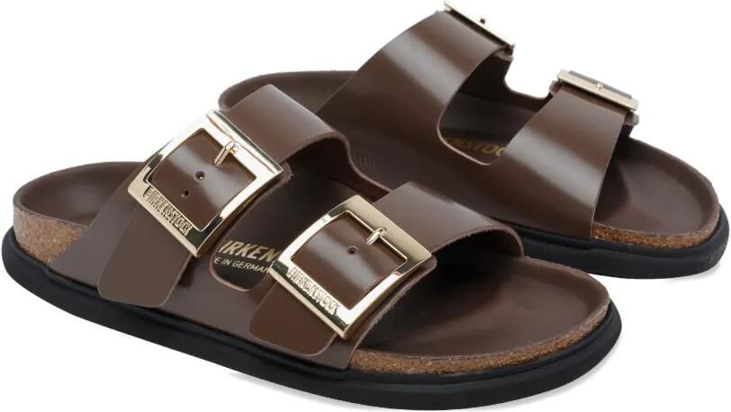 Birkenstock Arizona Big Buckle sandalen Bruin