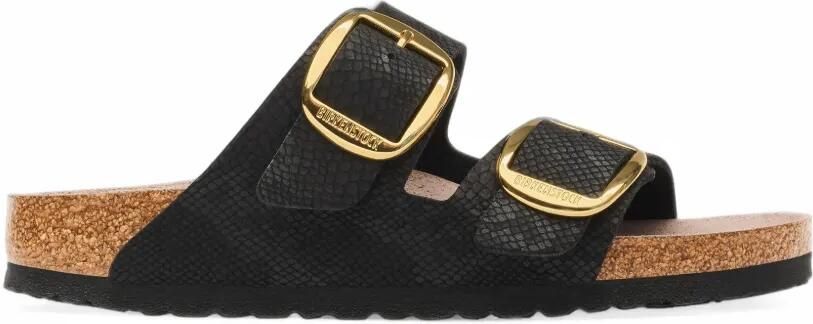 Birkenstock Arizona big buckle sandals Zwart