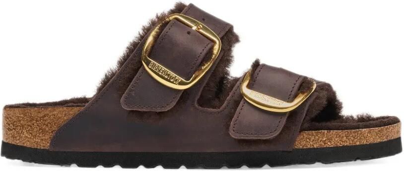 Birkenstock Arizona Big Buckle shearling sandals Bruin