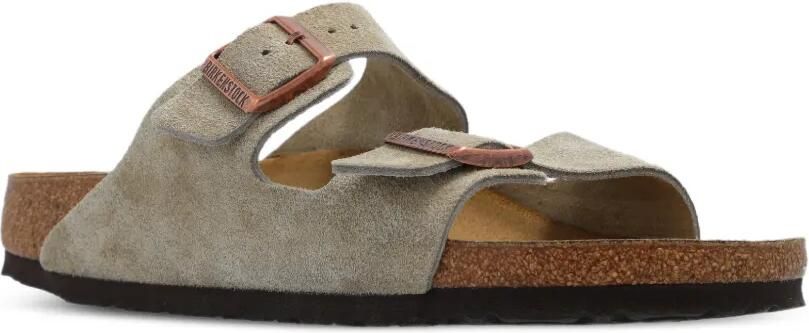 Birkenstock Arizona BS suède sandalen Beige - Foto 5
