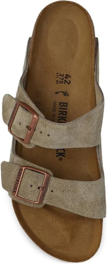 Birkenstock Arizona BS suède sandalen Beige - Foto 3