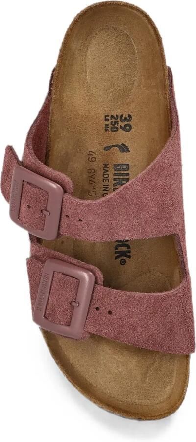 Birkenstock Arizona Cushion sandalen met gesp Roze - Foto 3
