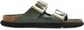 Birkenstock Arizona Droplet sandalen met gesp Groen - Groen