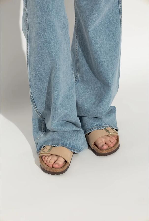 Birkenstock Arizona leren sandalen Beige - Foto 2