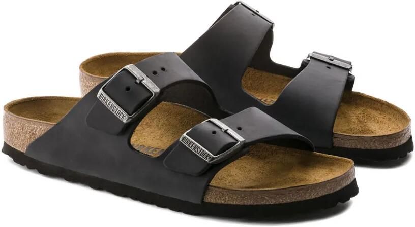 Birkenstock Arizona leren sandalen met twee bandjes Bruin - Foto 2