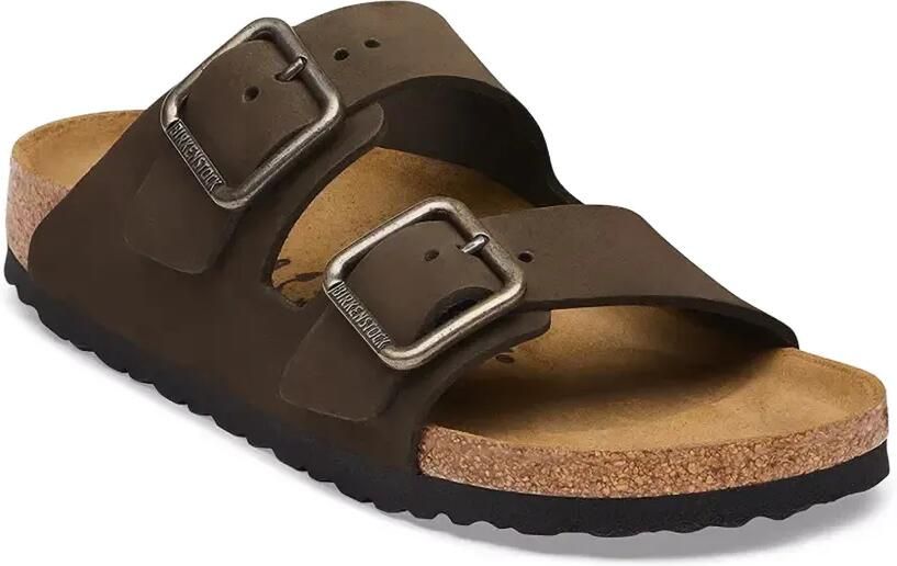 Birkenstock Arizona platte sandalen met gespsluiting Bruin - Foto 3