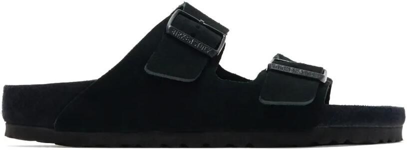 Birkenstock Arizona platte sandalen met gespsluiting Zwart