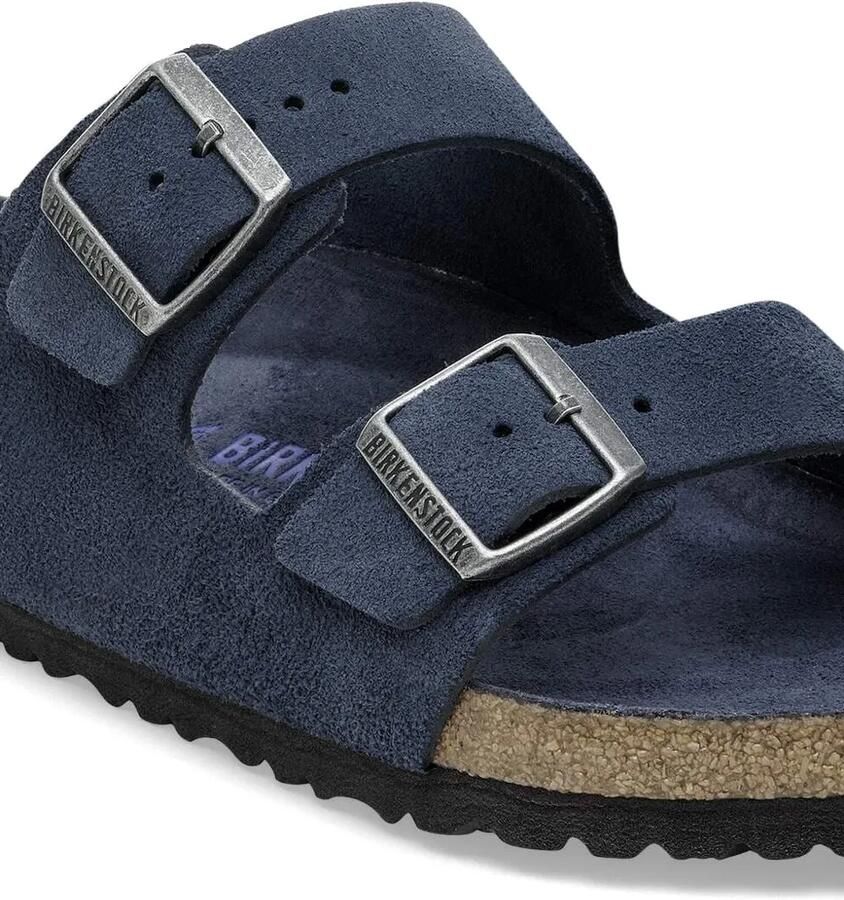 Birkenstock Arizona sandalen met dubbele bandjes Blauw - Foto 2