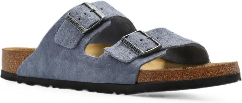 Birkenstock Arizona sandalen met dubbele bandjes Blauw - Foto 5