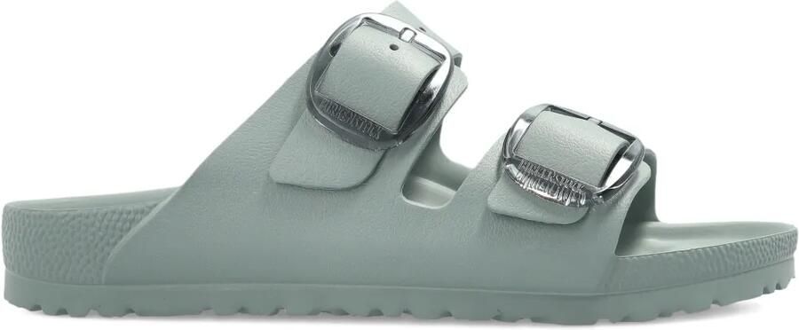 Birkenstock Arizona sandalen met dubbele bandjes Grijs