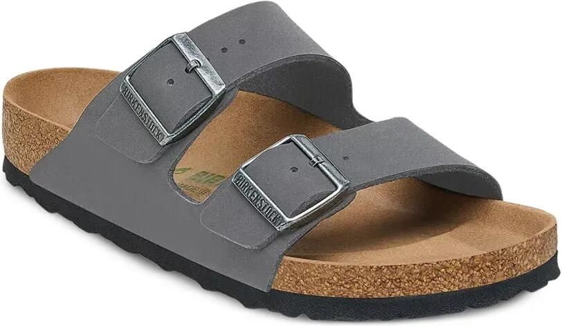 Birkenstock Arizona sandalen met dubbele bandjes Grijs - Foto 4