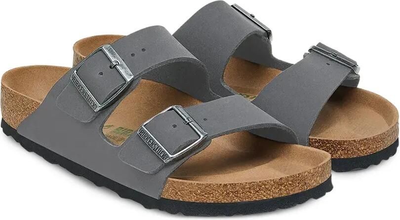Birkenstock Arizona sandalen met dubbele bandjes Grijs - Foto 5