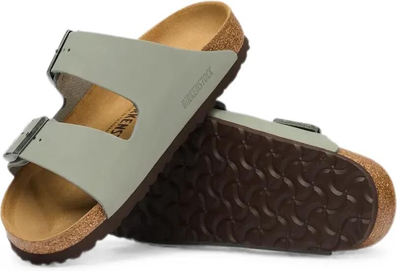 Birkenstock Arizona sandalen met dubbele bandjes Grijs - Foto 4