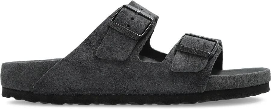 Birkenstock Arizona sandalen met dubbele gesp Grijs