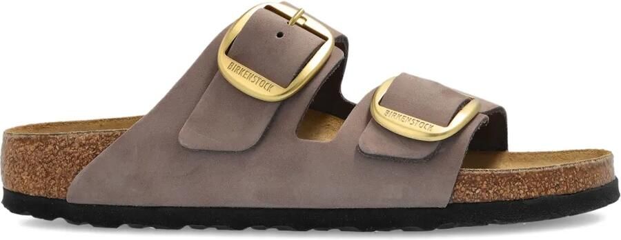 Birkenstock Arizona sandalen met dubbele gesp Paars