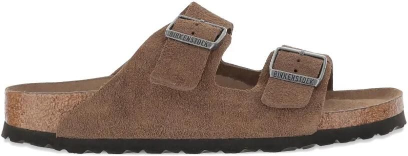 Birkenstock Arizona sandalen met gesp Bruin