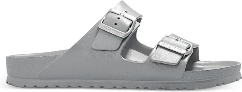 Birkenstock Arizona sandalen met gesp Grijs