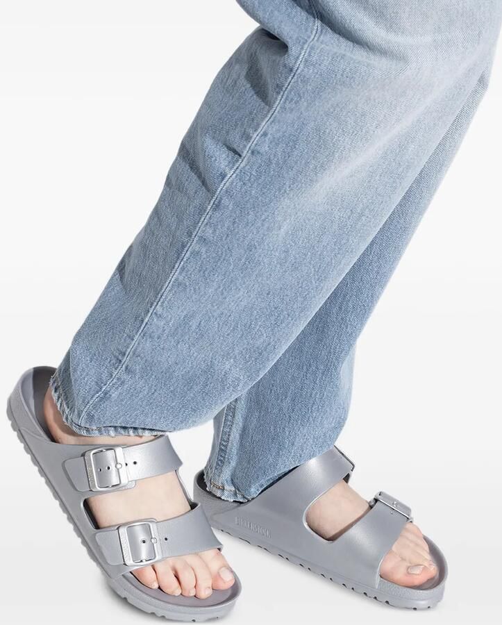 Birkenstock Arizona sandalen met gesp Grijs - Foto 2