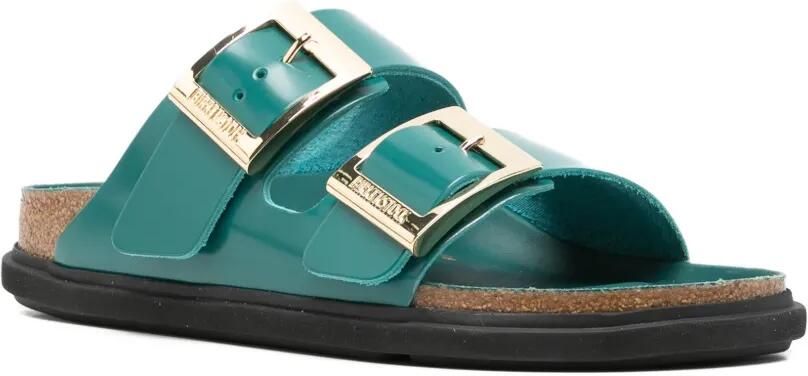 Birkenstock Arizona sandalen met gesp Groen - Foto 4
