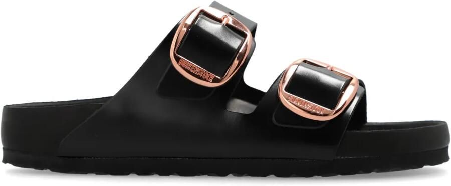 Birkenstock Arizona sandalen met gesp Zwart