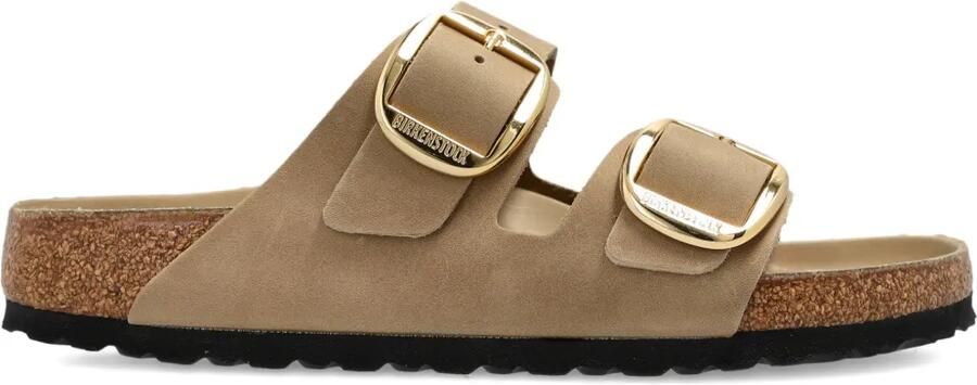 Birkenstock Arizona sandalen met gespbandje Beige