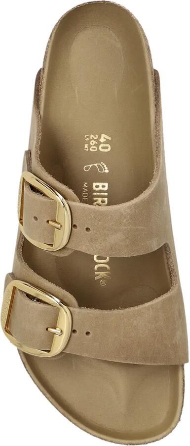 Birkenstock Arizona sandalen met gespbandje Beige - Foto 3
