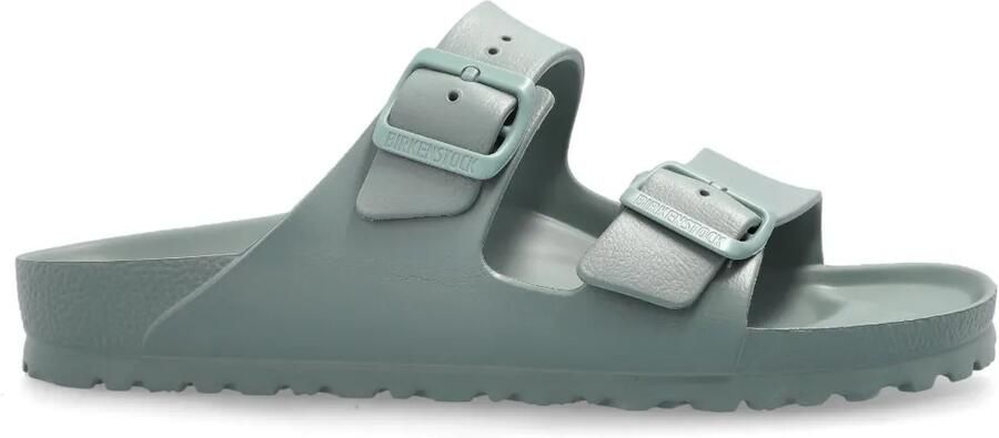 Birkenstock Arizona sandalen met gespbandje Groen