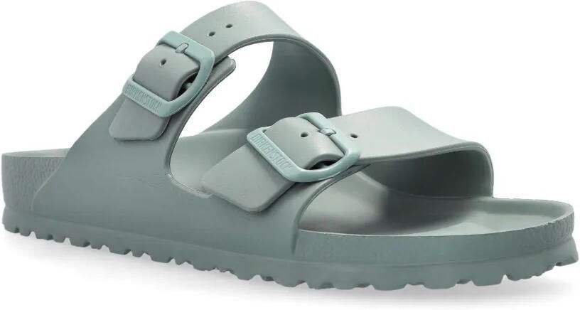 Birkenstock Arizona sandalen met gespbandje Groen - Foto 4