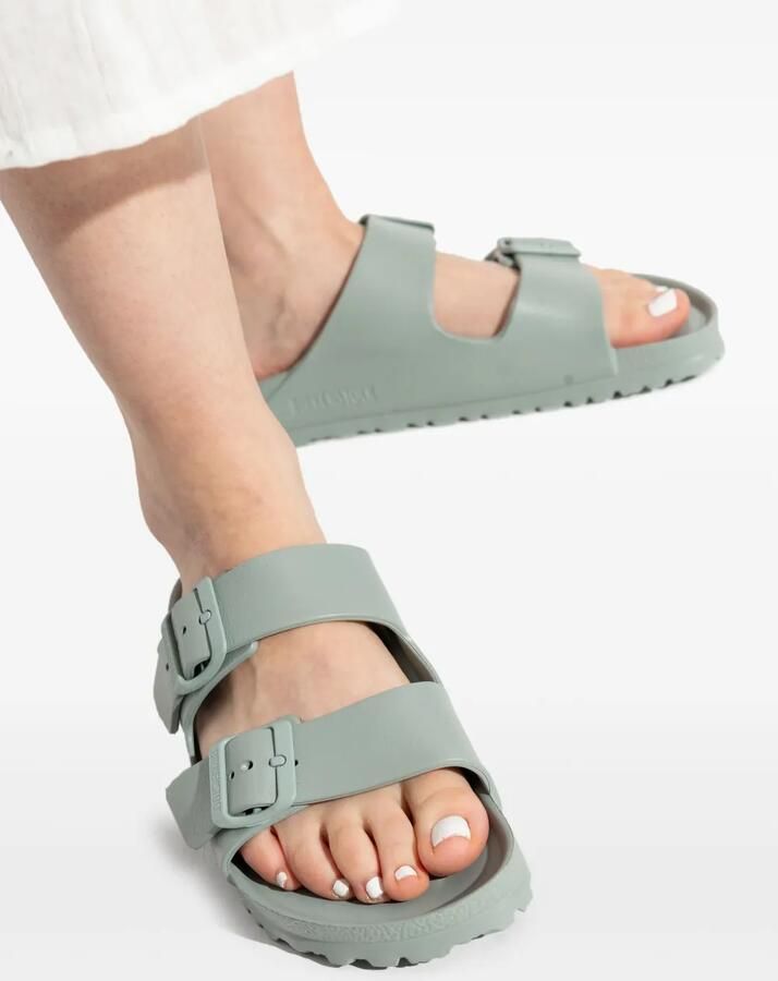 Birkenstock Arizona sandalen met gespbandje Groen - Foto 2