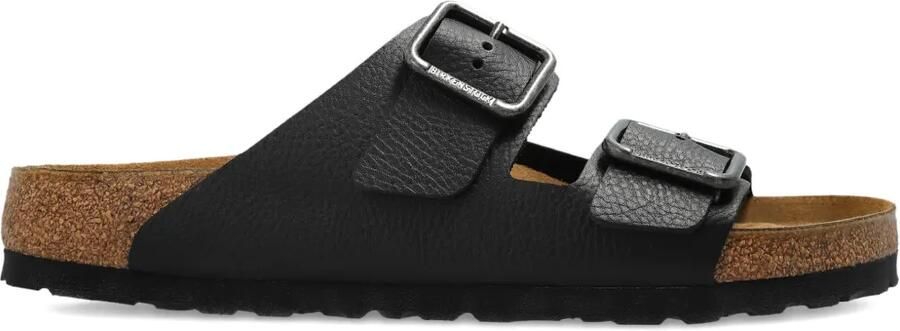 Birkenstock Arizona sandalen met gespbandje Zwart