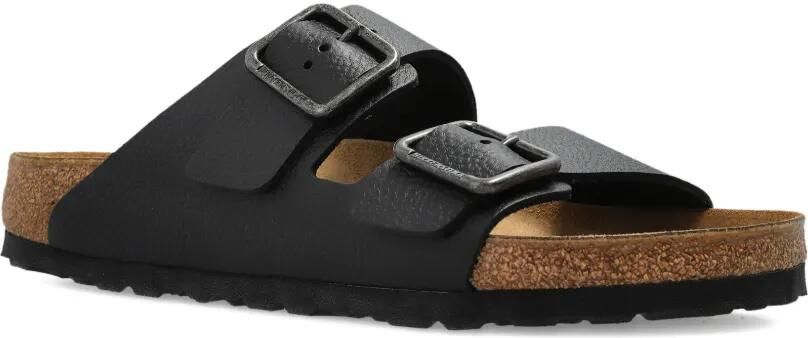 Birkenstock Arizona sandalen met gespbandje Zwart - Foto 4