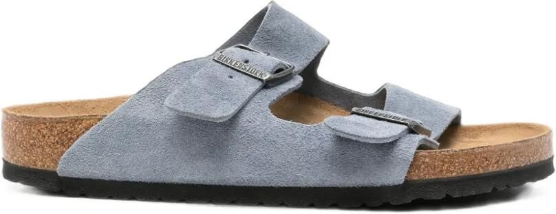 Birkenstock Arizona sandalen met gespsluiting Blauw