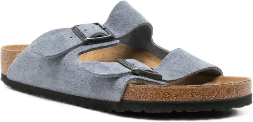 Birkenstock Arizona sandalen met gespsluiting Blauw - Foto 4