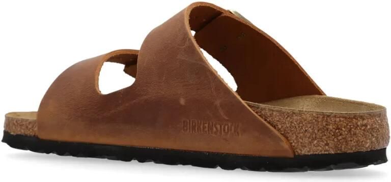 Birkenstock Arizona sandalen met gespsluiting Bruin - Foto 5