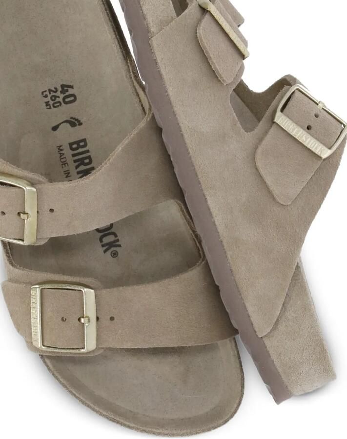 Birkenstock Arizona sandalen met gespsluiting Bruin - Foto 2