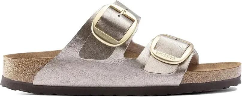 Birkenstock Arizona sandalen met gespsluiting Bruin