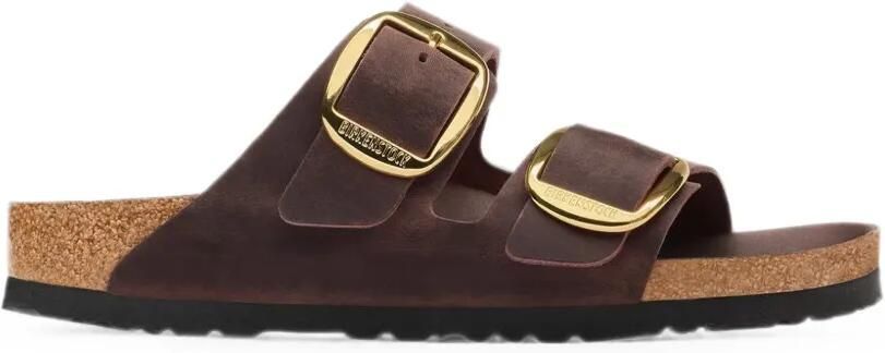 Birkenstock Arizona sandalen met gespsluiting Bruin