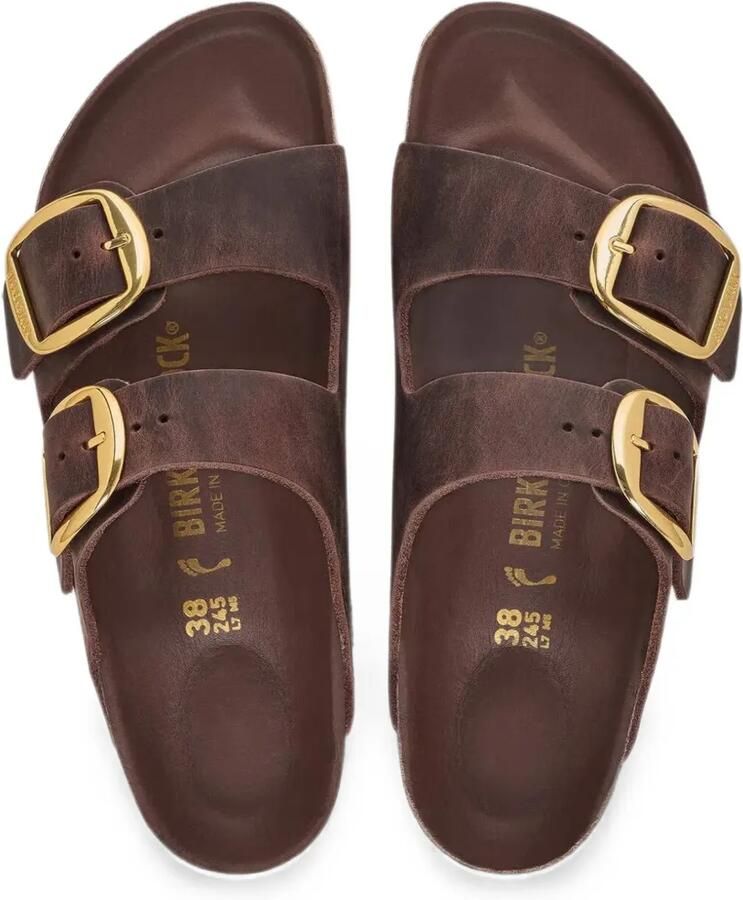 Birkenstock Arizona sandalen met gespsluiting Bruin - Foto 3