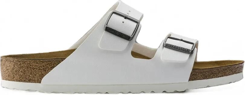 Birkenstock Arizona sandalen met gespsluiting Wit