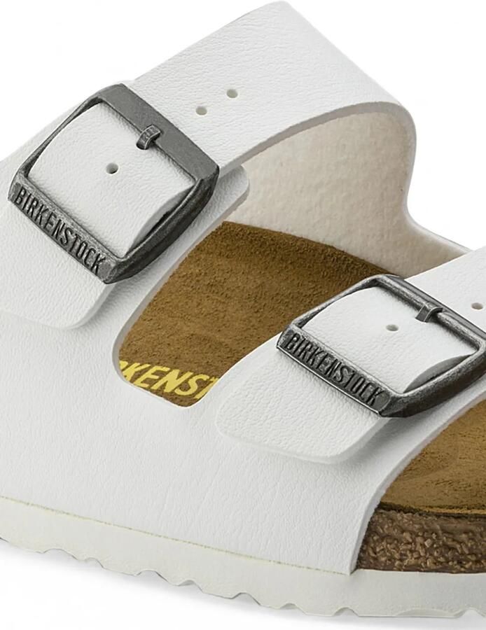 Birkenstock Arizona sandalen met gespsluiting Wit - Foto 5