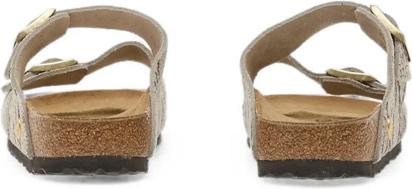 Birkenstock Arizona sandalen met slangenleer-effect Groen - Foto 2