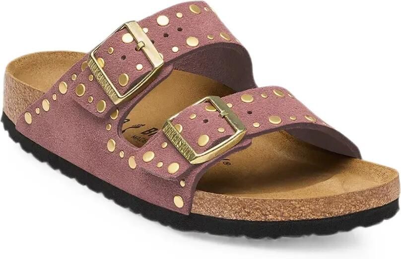 Birkenstock Arizona sandalen met studs Roze - Foto 4